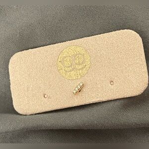 Gorjana Diamond Pavé Bar Flat Back Single Stud